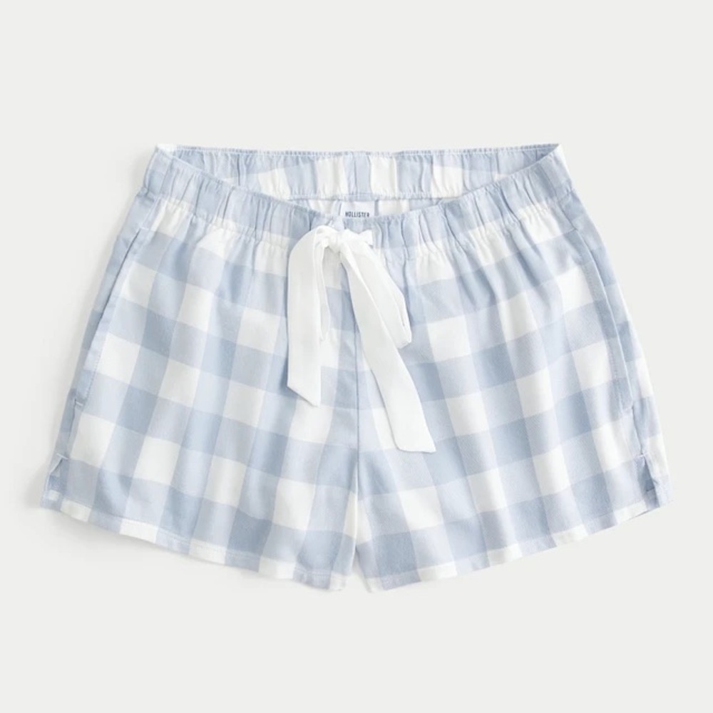 Hollister Flannel Tie Shorts